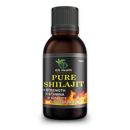 EN Pure Shilajit (10ml Liquid) | Authentic Himalayan Shudh Shilajit | Rich in Fulvic Acid & 85+ Trace Minerals | Energy, Stamina & Performance Support